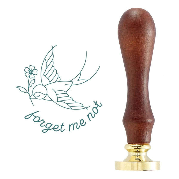 Forget Me Not Wax Seal Stamp