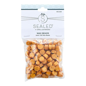 Gold Wax Beads