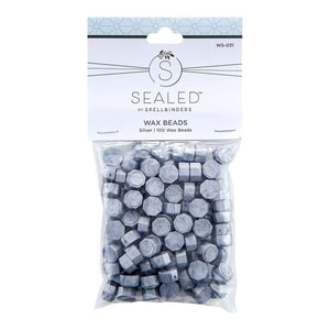 Silver Wax Beads