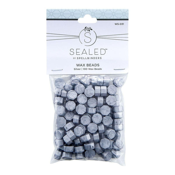 Silver Wax Beads