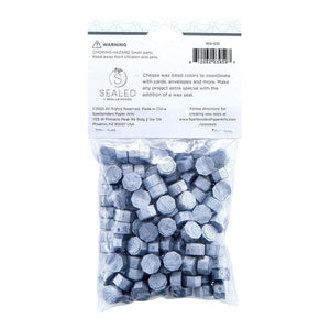 Silver Wax Beads