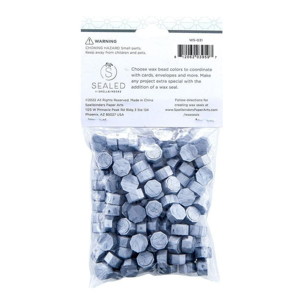 Silver Wax Beads