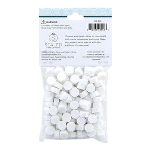 White Wax Beads