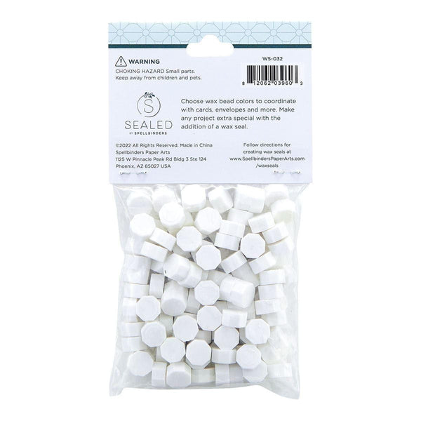 White Wax Beads