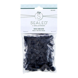 Black Wax Beads