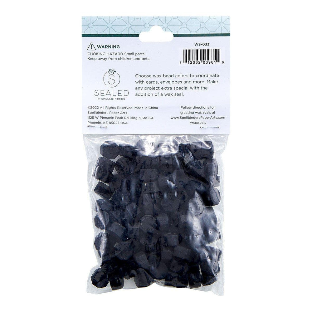 Black Wax Beads