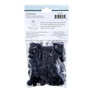 Black Wax Beads