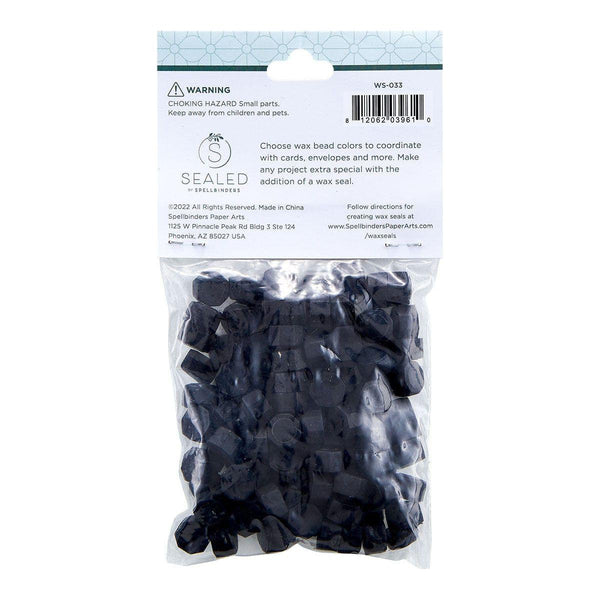 Black Wax Beads