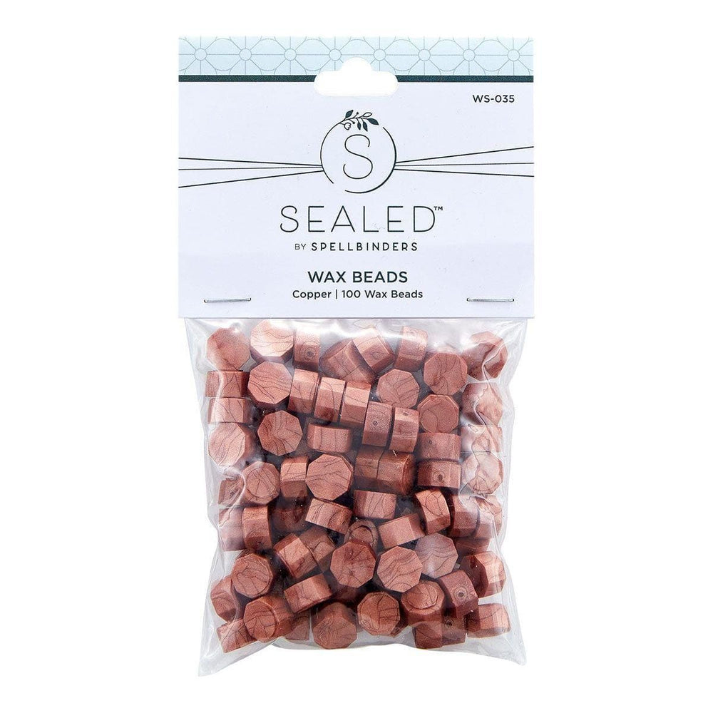 Copper Wax Beads
