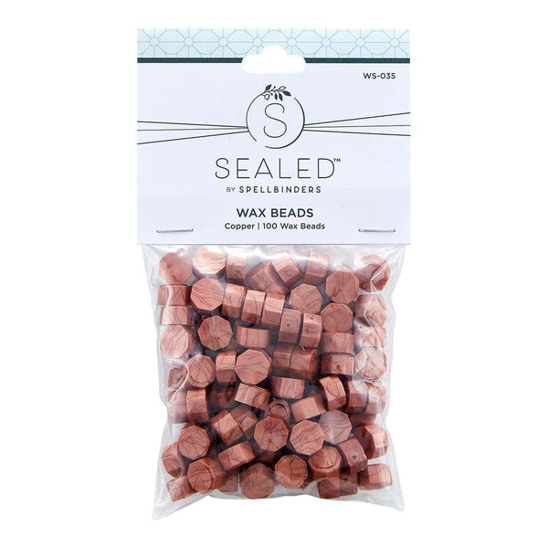 Copper Wax Beads