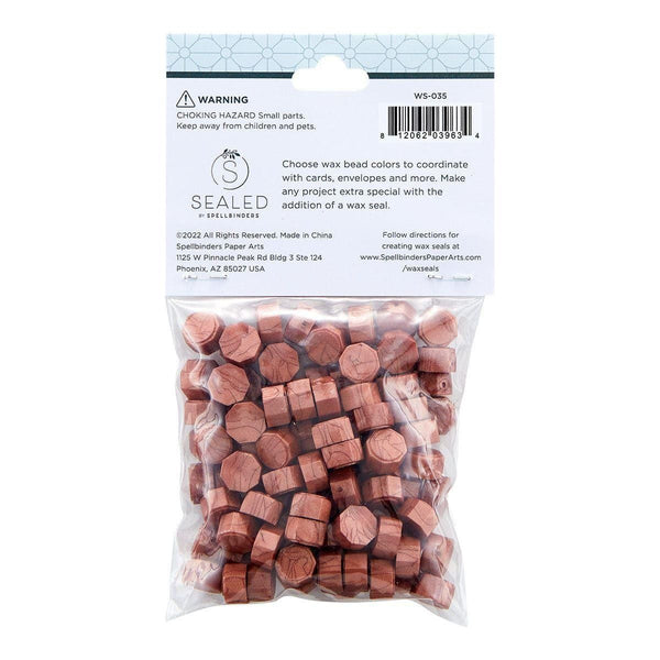 Copper Wax Beads
