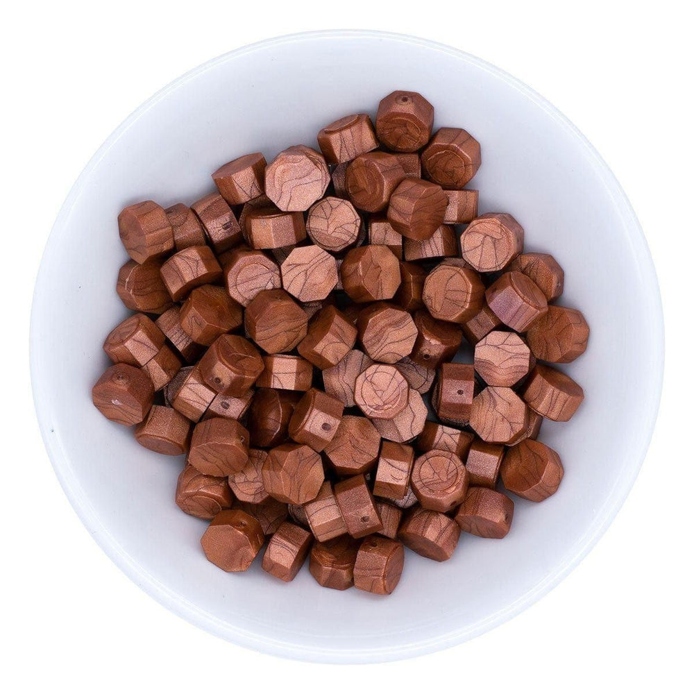 Copper Wax Beads