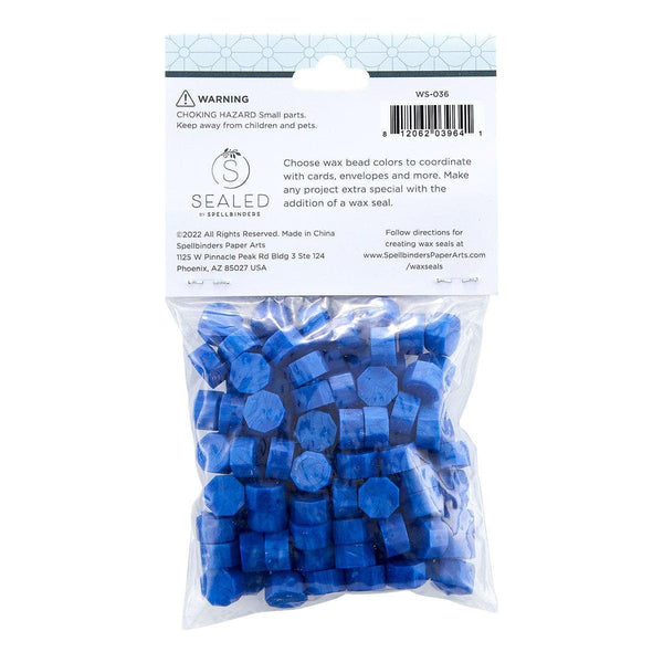 Royal Blue Wax Beads