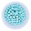 Pastel Blue Wax Beads