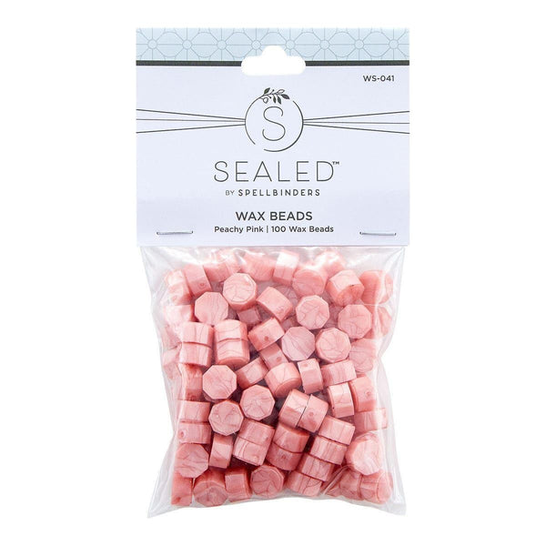 Peachy Pink Wax Beads