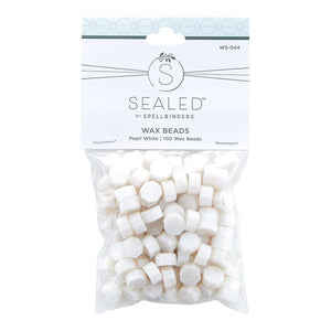Pearl White Wax Beads