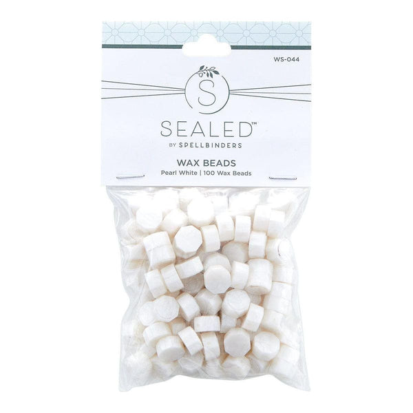 Pearl White Wax Beads