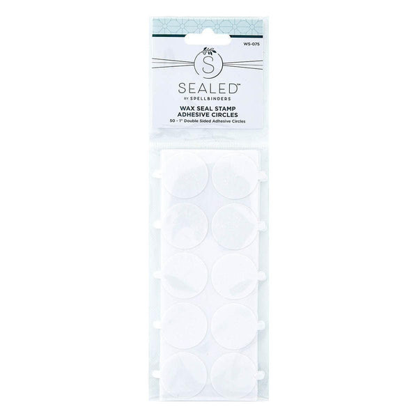 Sealed Wax Seal Adhesive Circles