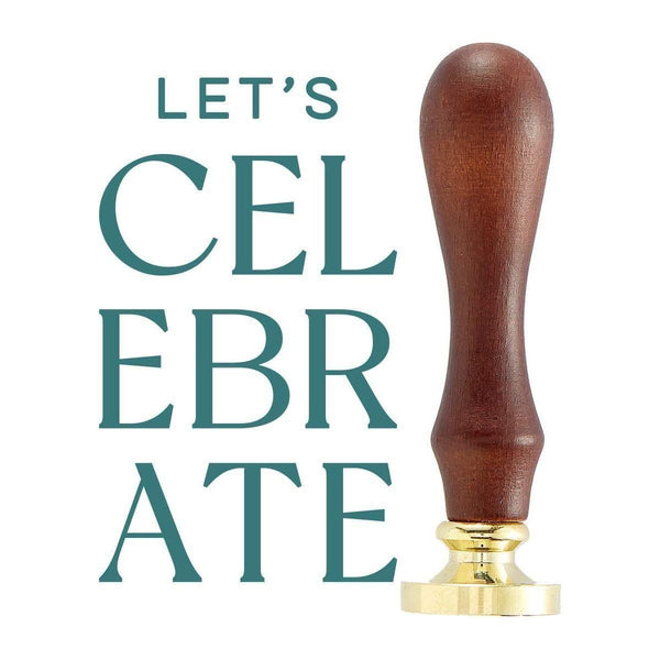 Let's Celebrate Wax Seal Stamp by Yana Smakula