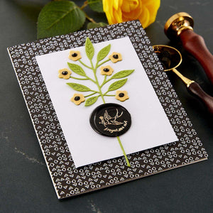 Black Wax Beads