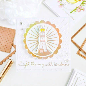 Sun Rays Embossing Folder