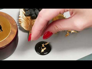 Black Wax Beads