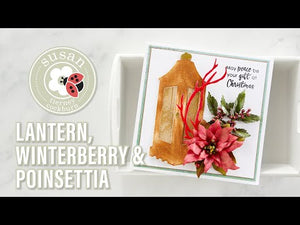 Poinsettia Etched Dies from Susan's Holiday Flora Collection by Susan Tierney-Cockburn