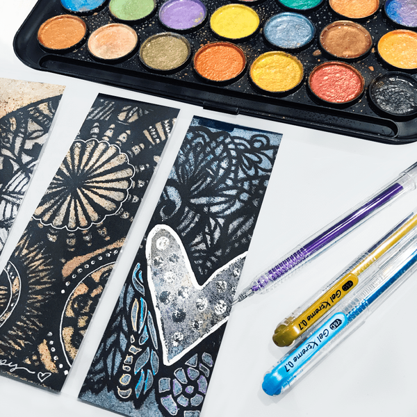 Yasutomo Niji Pearlescent 21 Color Watercolor Palette